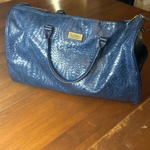 NWOT NICOLE MILLER New York blue duffle